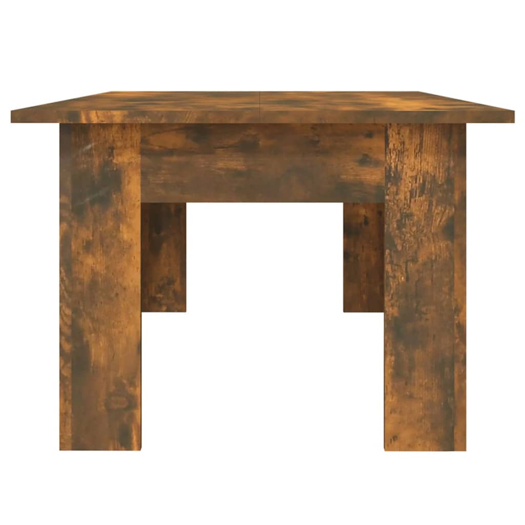 Table basse Chêne fumé 100x60x42 cm Bois d'ingénierie - XIOS