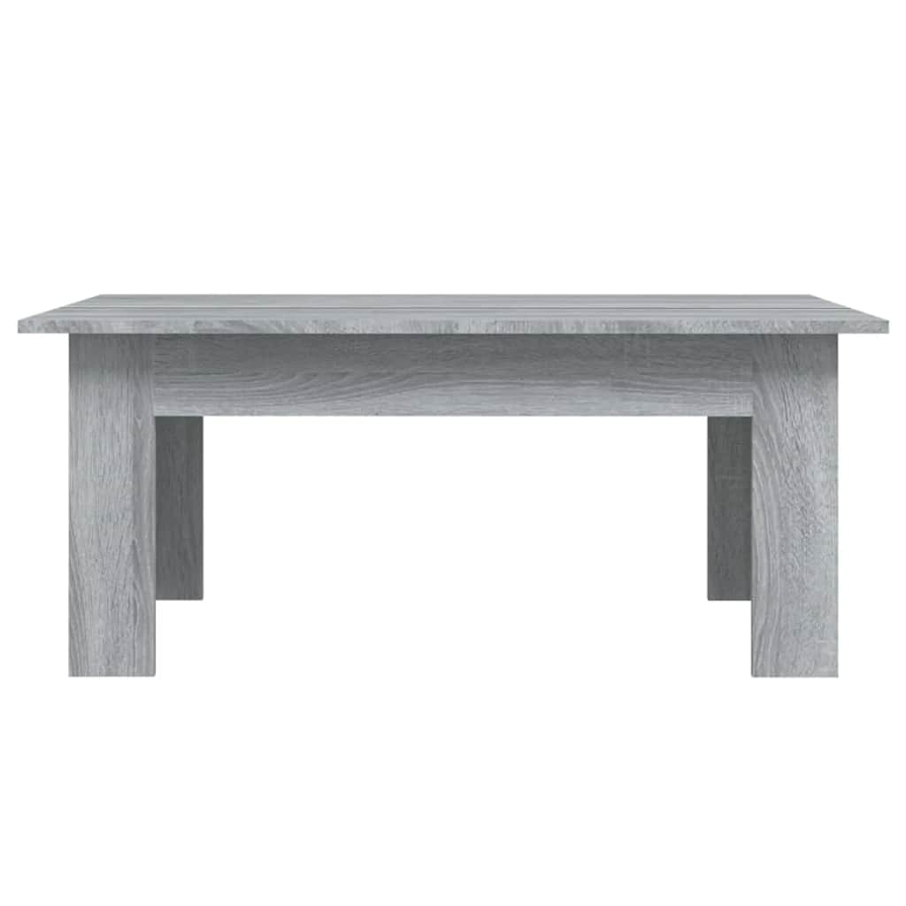 Table basse Sonoma gris 100x60x42 cm Bois d'ingénierie - XIOS