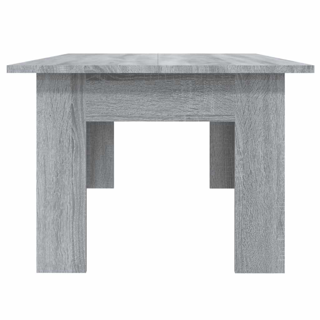 Table basse Sonoma gris 100x60x42 cm Bois d'ingénierie - XIOS