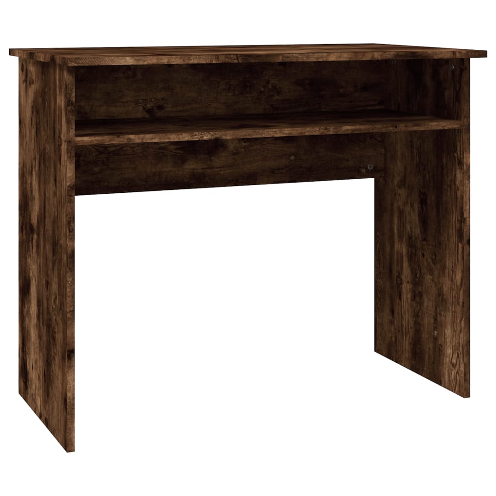 Bureau Chêne fumé 90x50x74 cm Bois d'ingénierie - XIOS