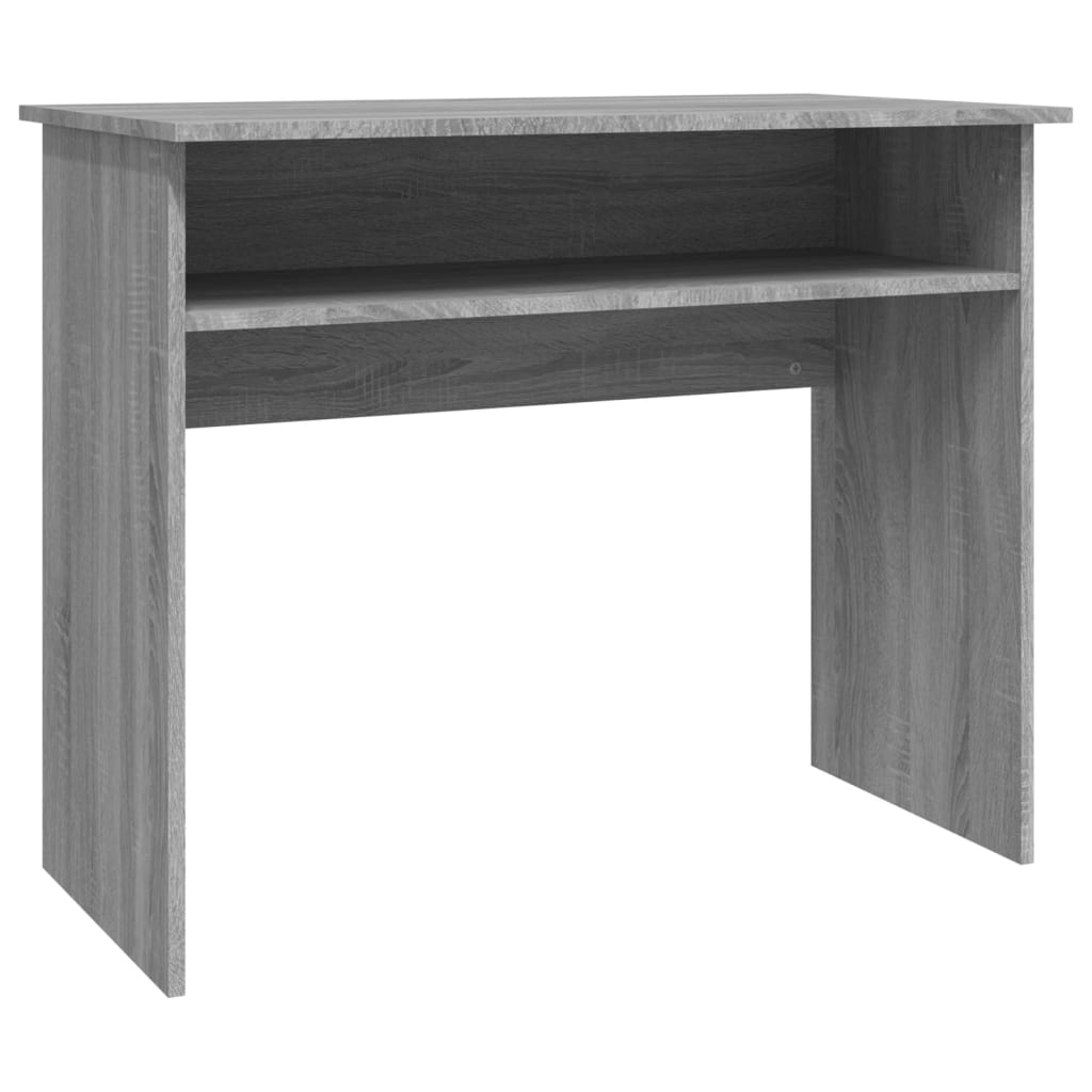 Bureau Sonoma gris 90x50x74 cm Bois d'ingénierie - XIOS