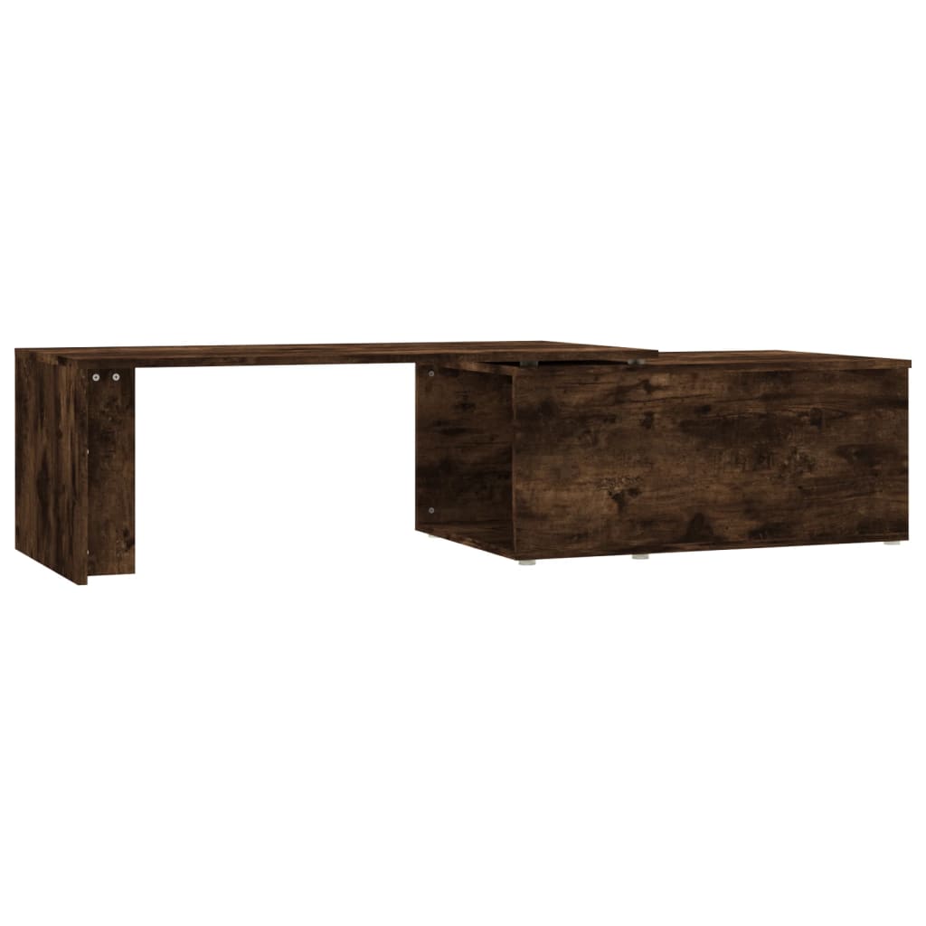 Table basse Chêne fumé 150x50x35 cm Bois d'ingénierie - XIOS