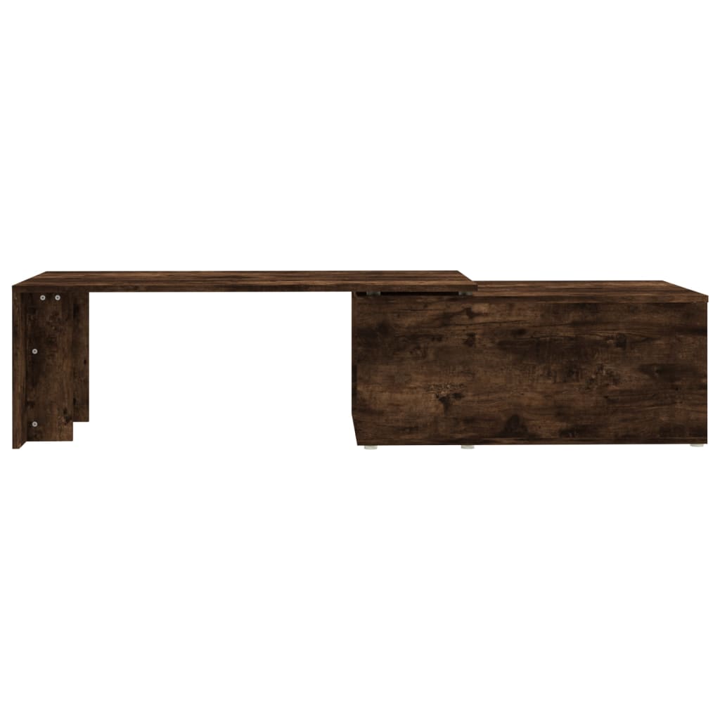 Table basse Chêne fumé 150x50x35 cm Bois d'ingénierie - XIOS