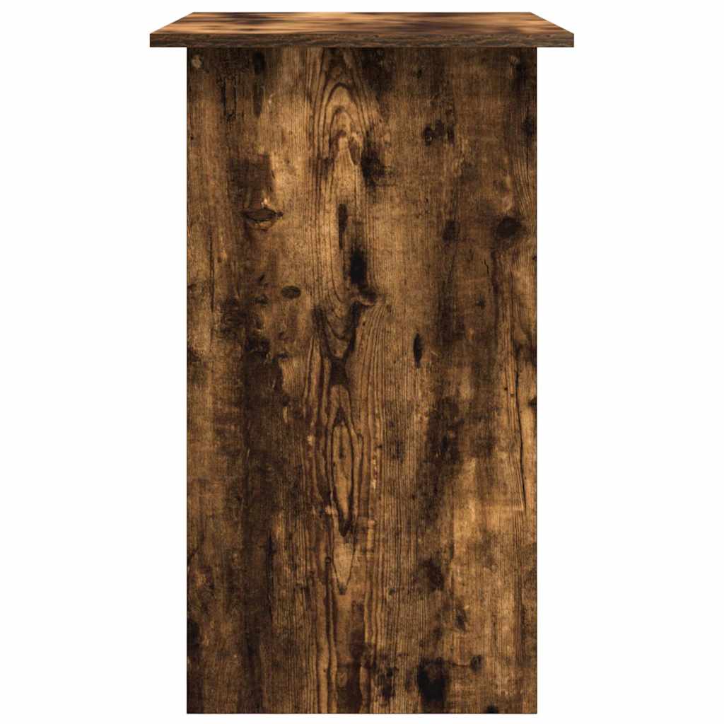 Bureau Chêne fumé 80x45x74 cm Bois d'ingénierie