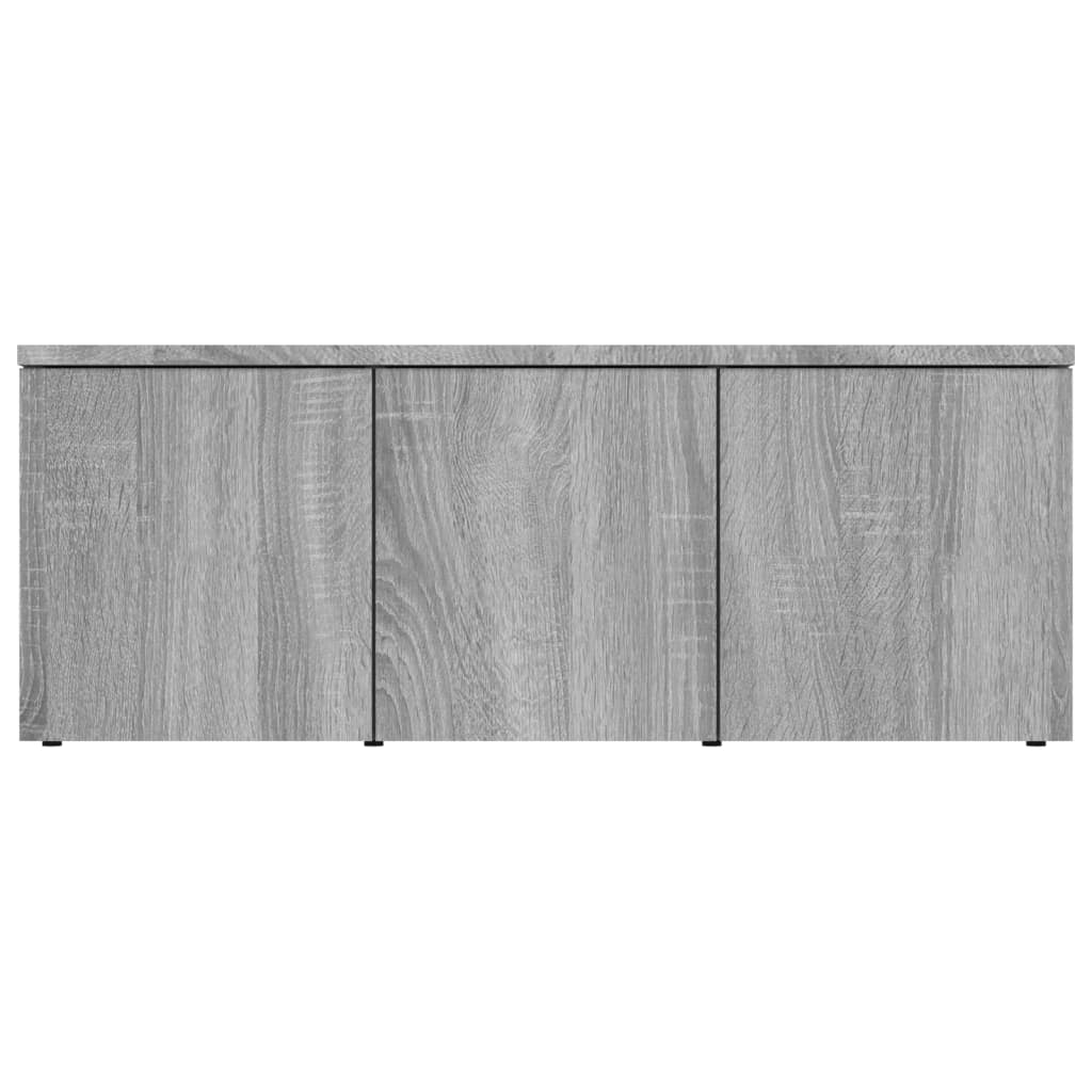 Meuble TV Sonoma gris 80x34x30 cm Bois d'ingénierie - XIOS