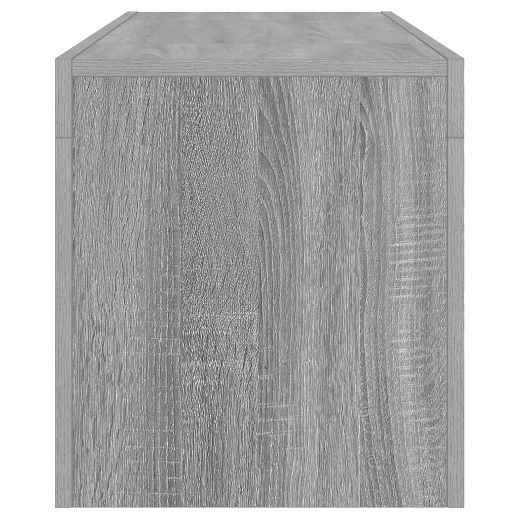 Meuble TV avec lumières LED sonoma gris 120x35x40 cm - XIOS