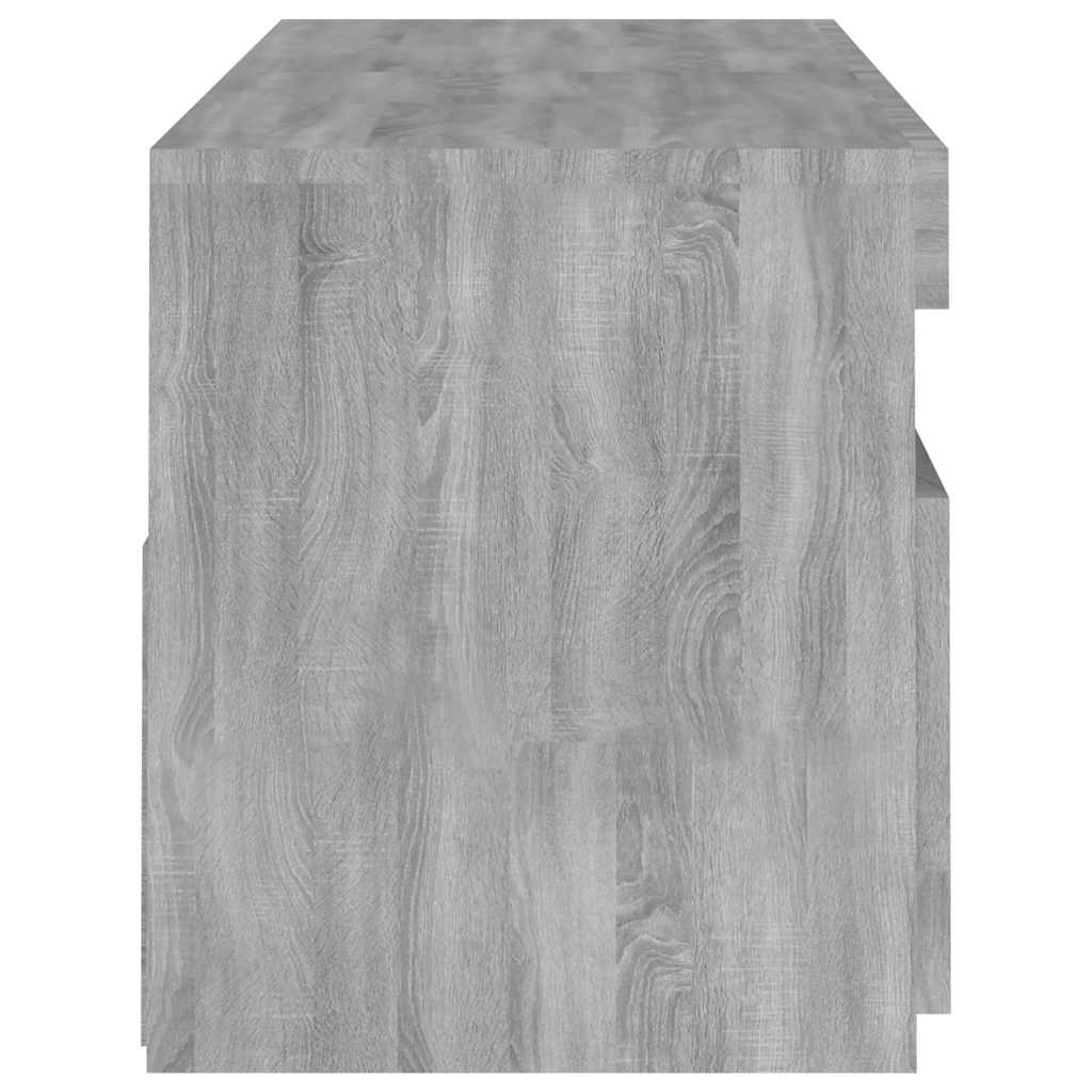 Meuble TV avec lumières LED sonoma gris 120x35x40 cm - XIOS