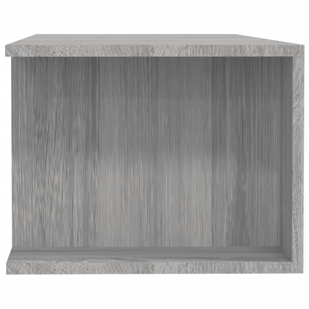 Meuble TV avec lumières LED sonoma gris 135x39x30 cm - XIOS