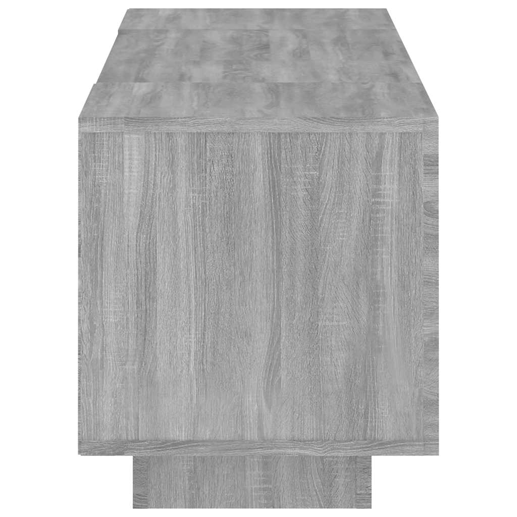 Meuble TV avec lumières LED Sonoma gris 160x35x40 cm - XIOS