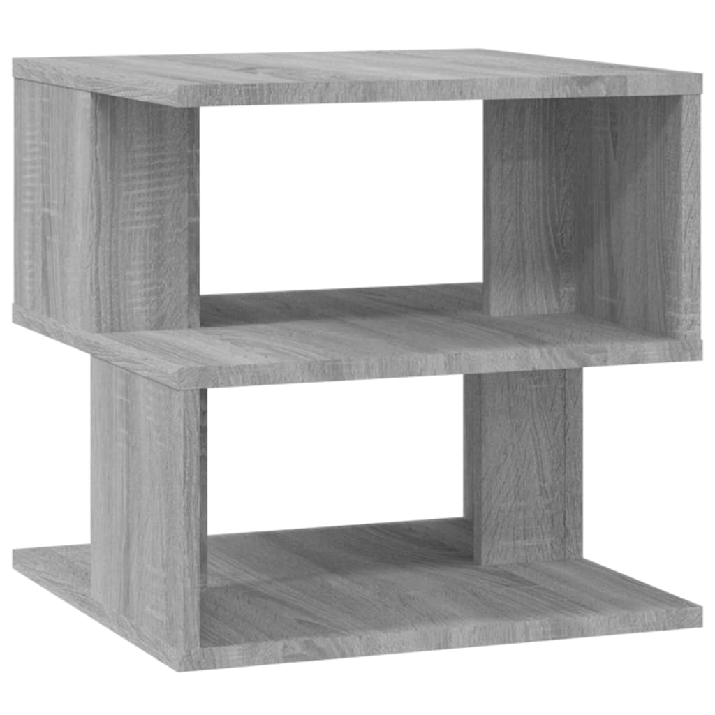 Table d'appoint Sonoma gris 40x40x40 cm Bois d'ingénierie - XIOS