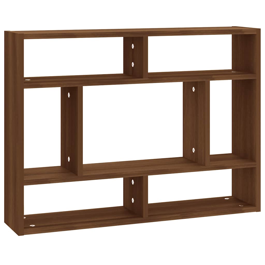 Étagère murale Chêne marron 75x16x55 cm Bois d'ingénierie - XIOS
