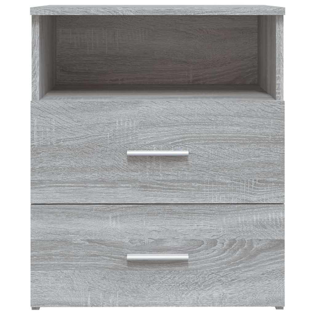 Table de chevet Sonoma gris 50x32x60 cm - XIOS