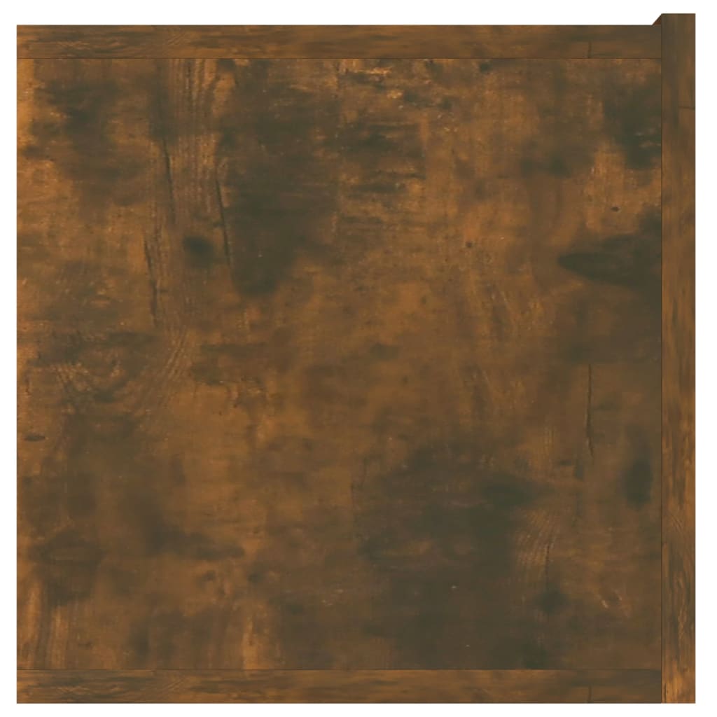 Armoire TV suspendue Chêne fumé 60x30x30 cm Bois d'ingénierie - XIOS