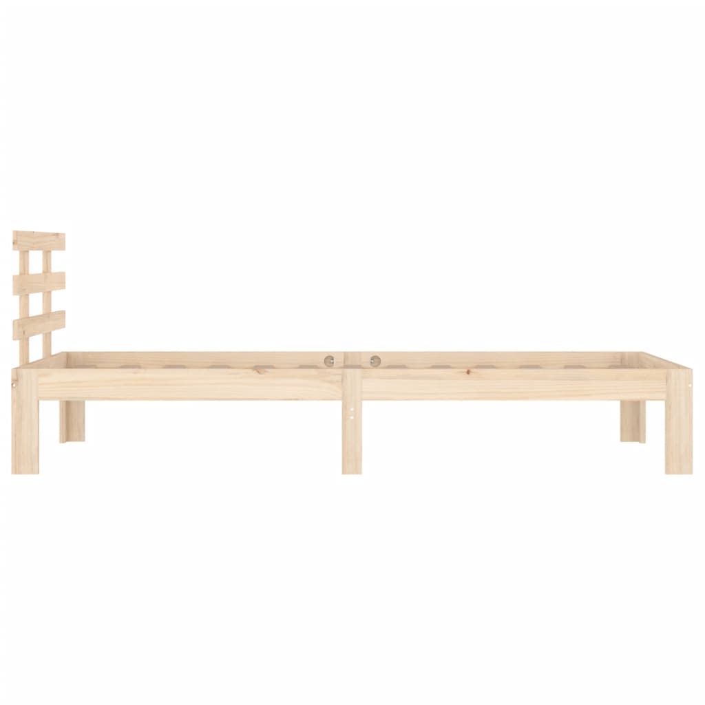 Cadre de lit sans matelas bois massif 90x200 cm - XIOS
