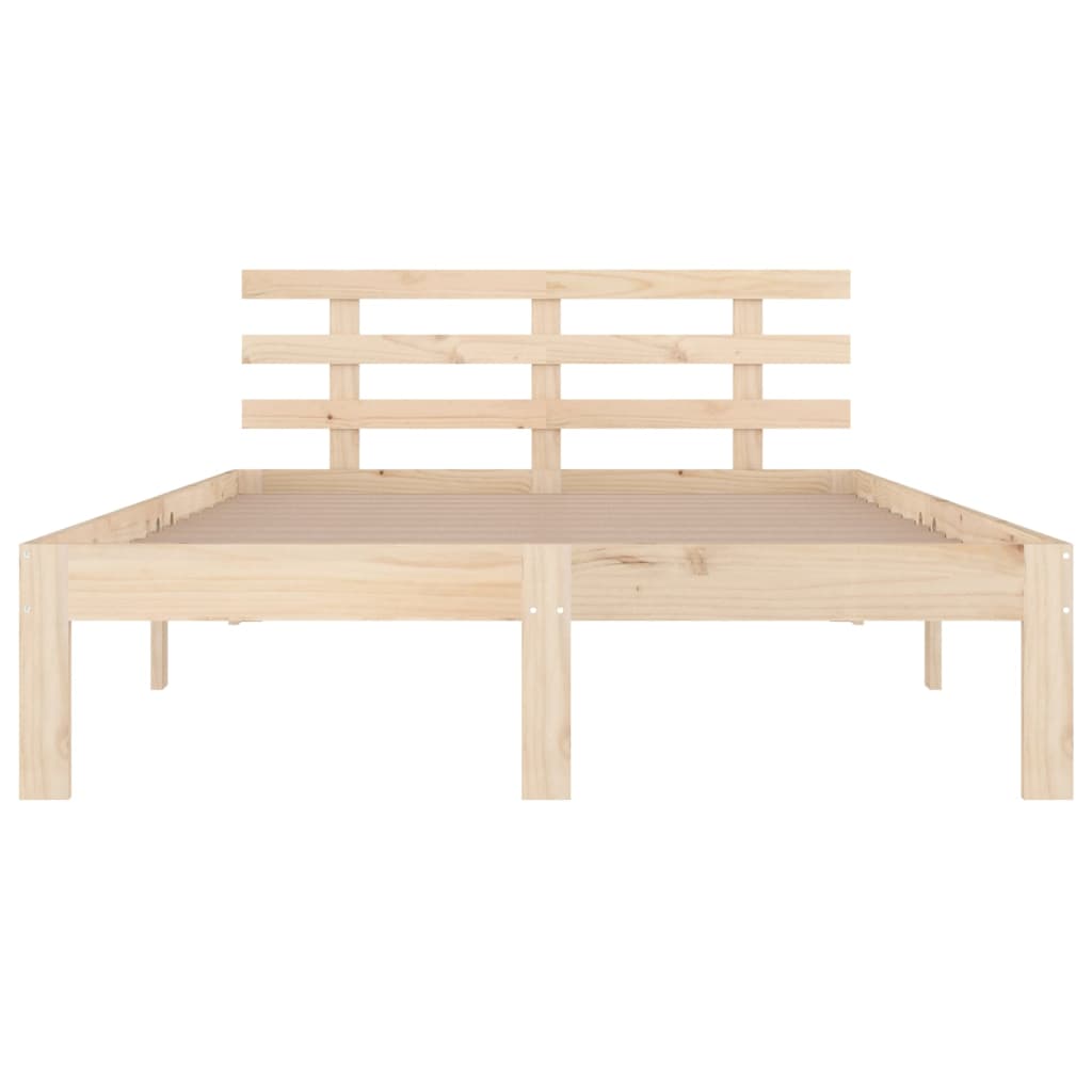 Cadre de lit sans matelas bois massif 160x200 cm - XIOS