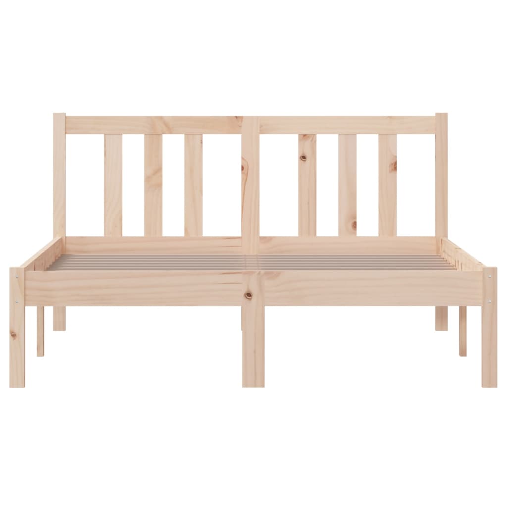Cadre de lit sans matelas bois massif 120x200 cm - XIOS