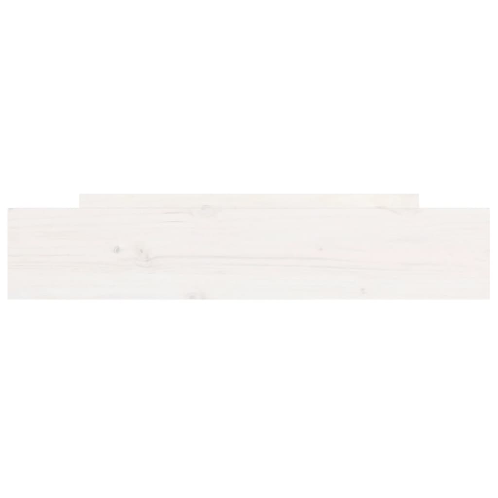 Tiroirs de lit 2 pcs blanc Bois de pin massif - XIOS