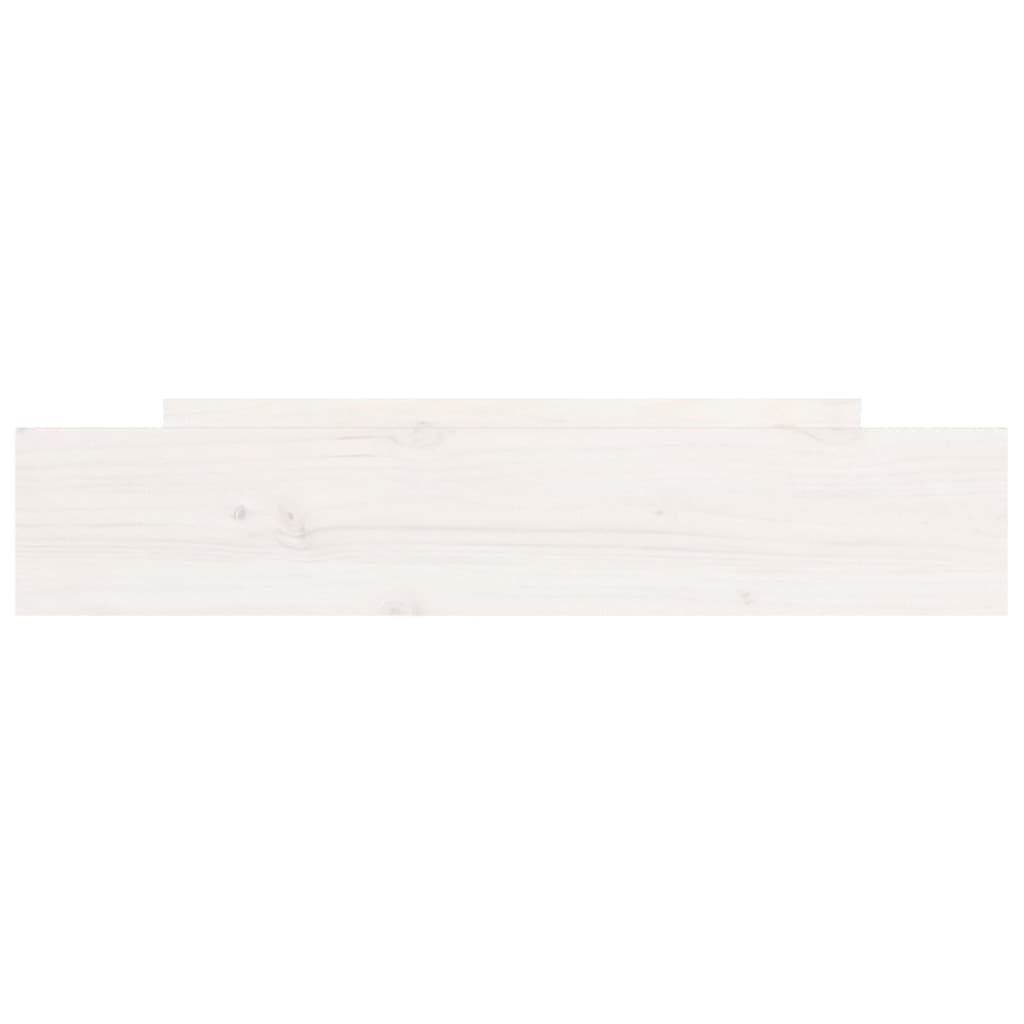 Tiroirs de lit 2 pcs blanc Bois de pin massif - XIOS