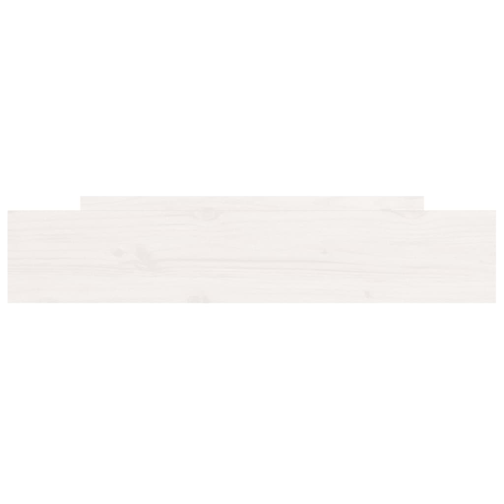 Tiroirs de lit 2 pcs blanc Bois de pin massif - XIOS