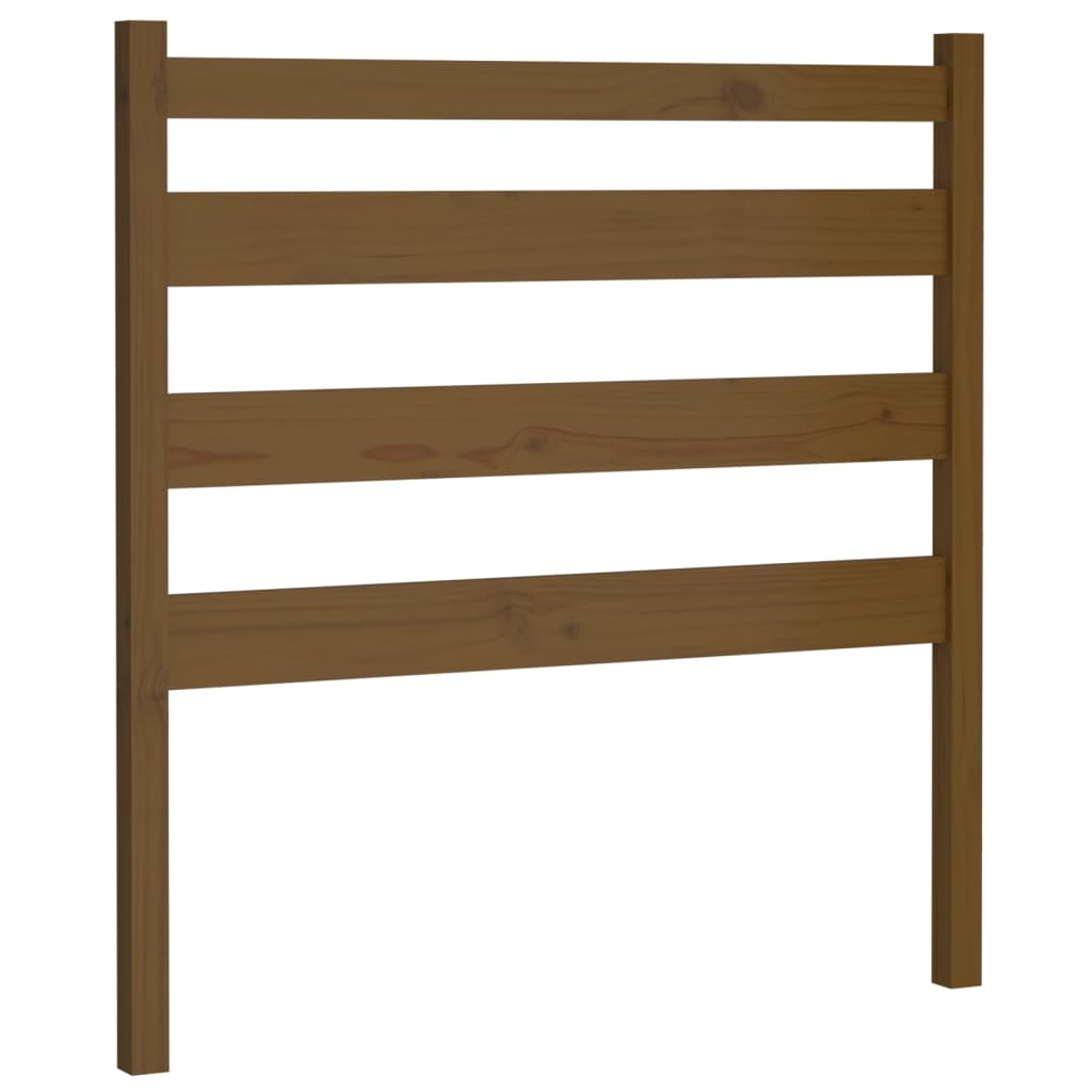 Tête de lit Marron miel 96x4x100 cm Bois massif de pin - XIOS
