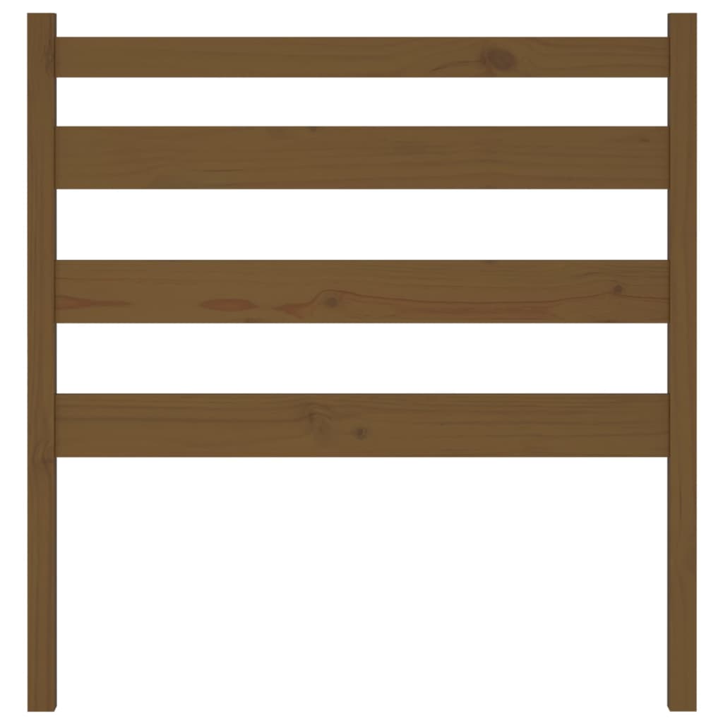 Tête de lit Marron miel 106x4x100 cm Bois massif de pin - XIOS