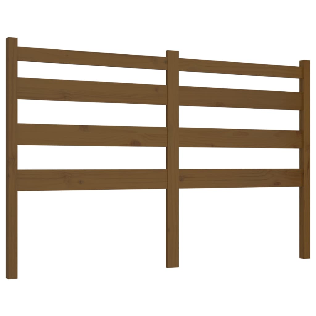 Tête de lit Marron miel 186x4x100 cm Bois massif de pin - XIOS
