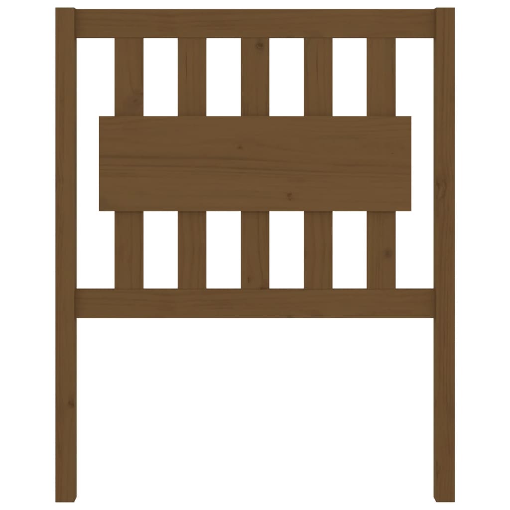 Tête de lit Marron miel 80,5x4x100 cm Bois massif de pin - XIOS