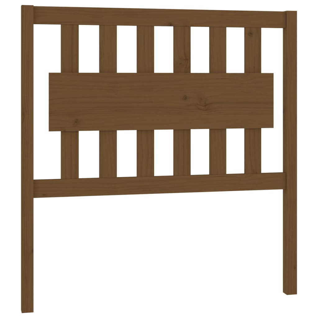 Tête de lit Marron miel 95,5x4x100 cm Bois massif de pin - XIOS