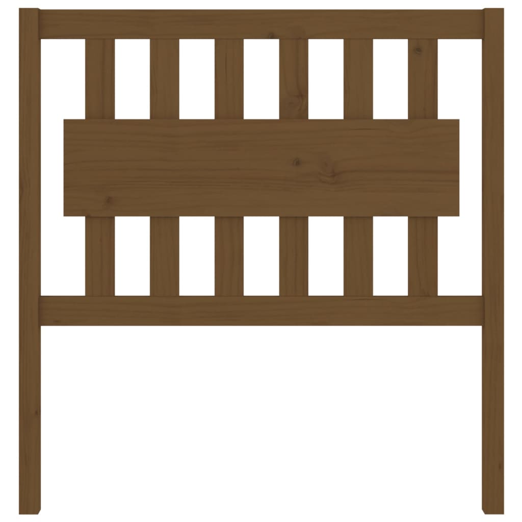 Tête de lit Marron miel 95,5x4x100 cm Bois massif de pin - XIOS