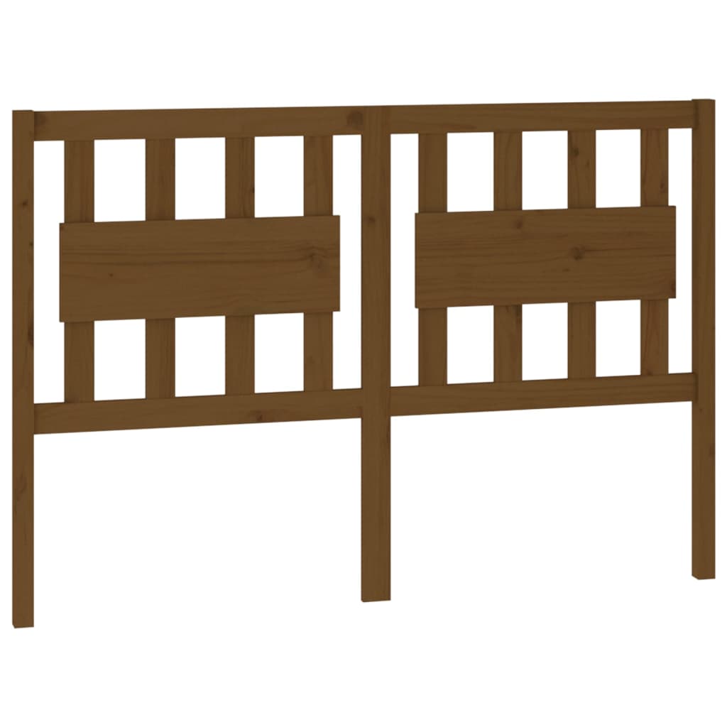 Tête de lit Marron miel 125,5x4x100 cm Bois massif de pin - XIOS