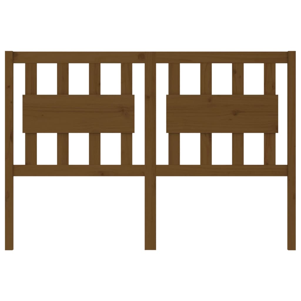 Tête de lit Marron miel 145,5x4x100 cm Bois massif de pin - XIOS