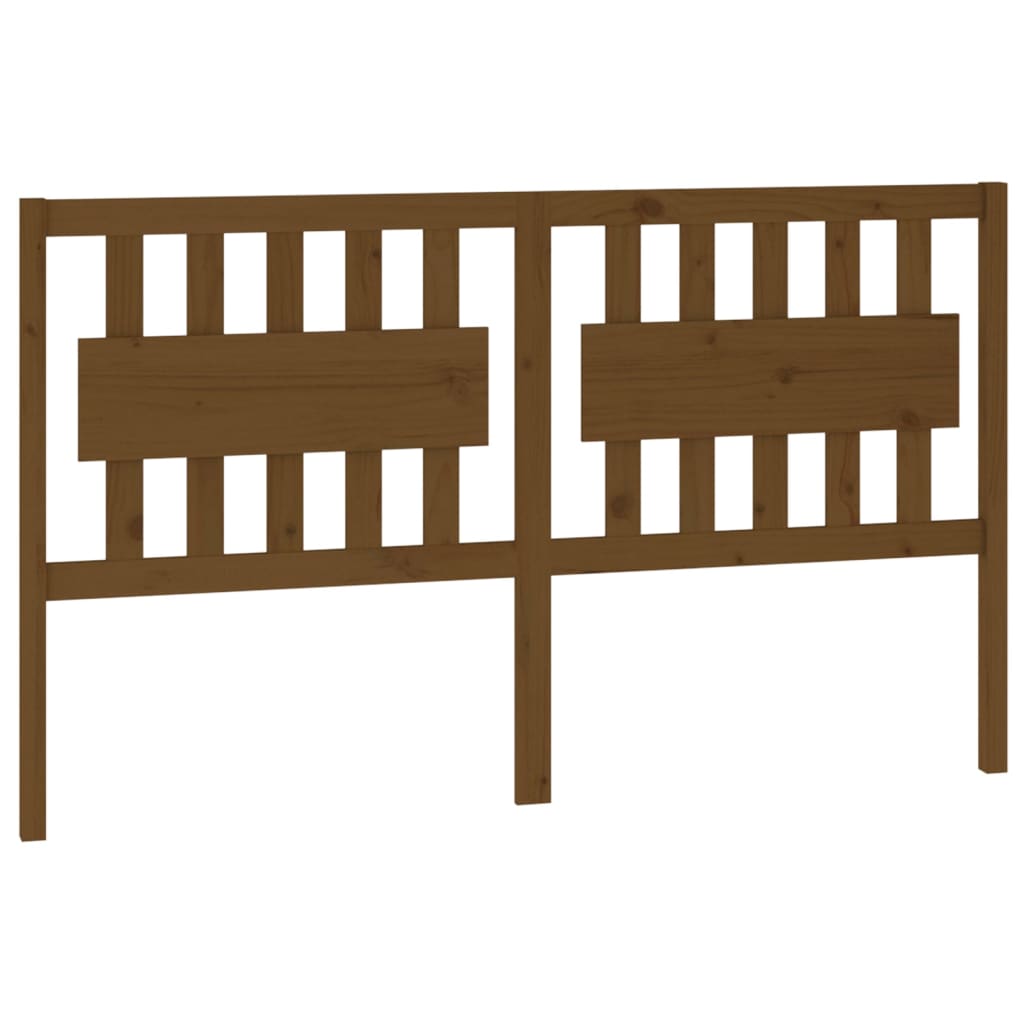 Tête de lit Marron miel 155,5x4x100 cm Bois massif de pin - XIOS