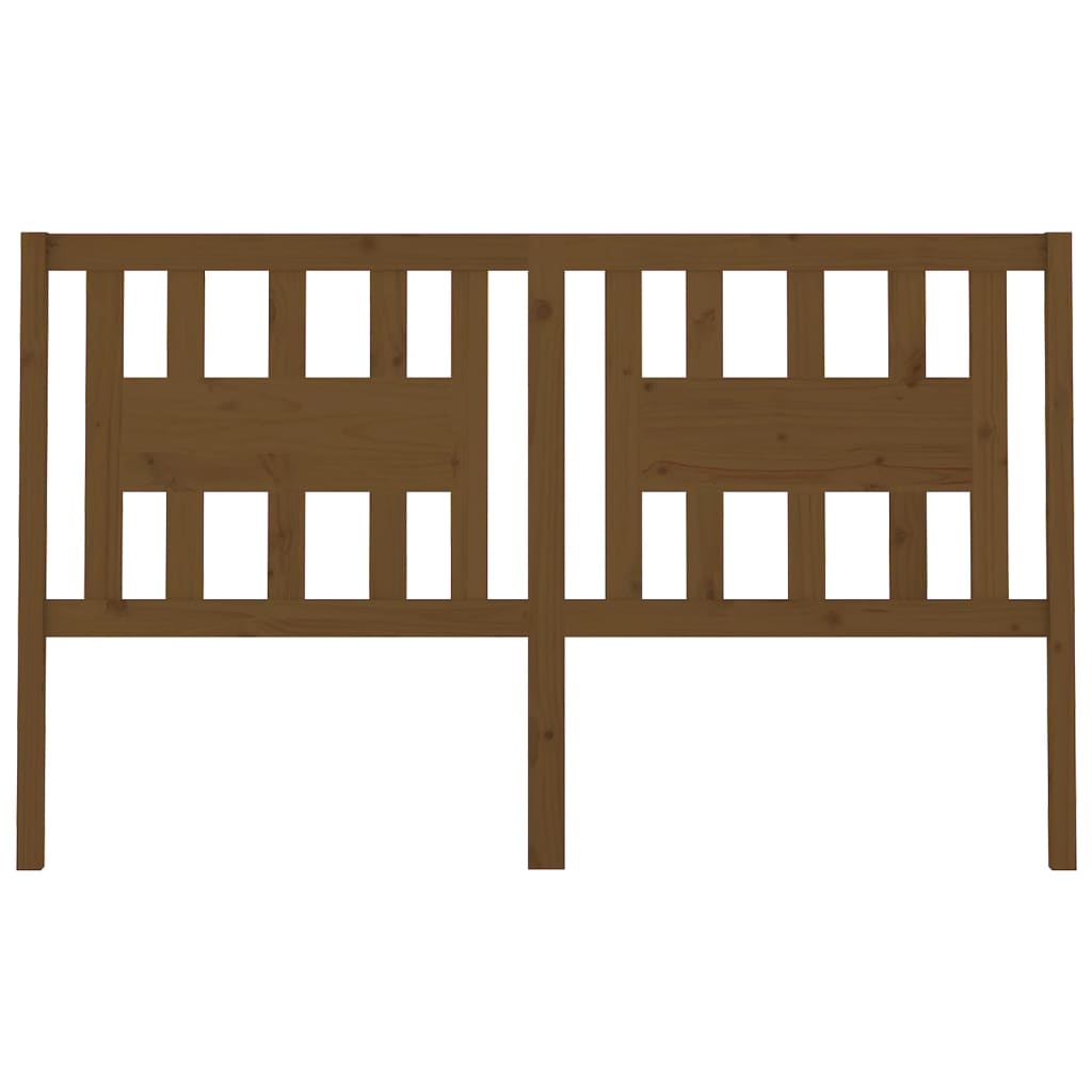 Tête de lit Marron miel 166x4x100 cm Bois massif de pin - XIOS