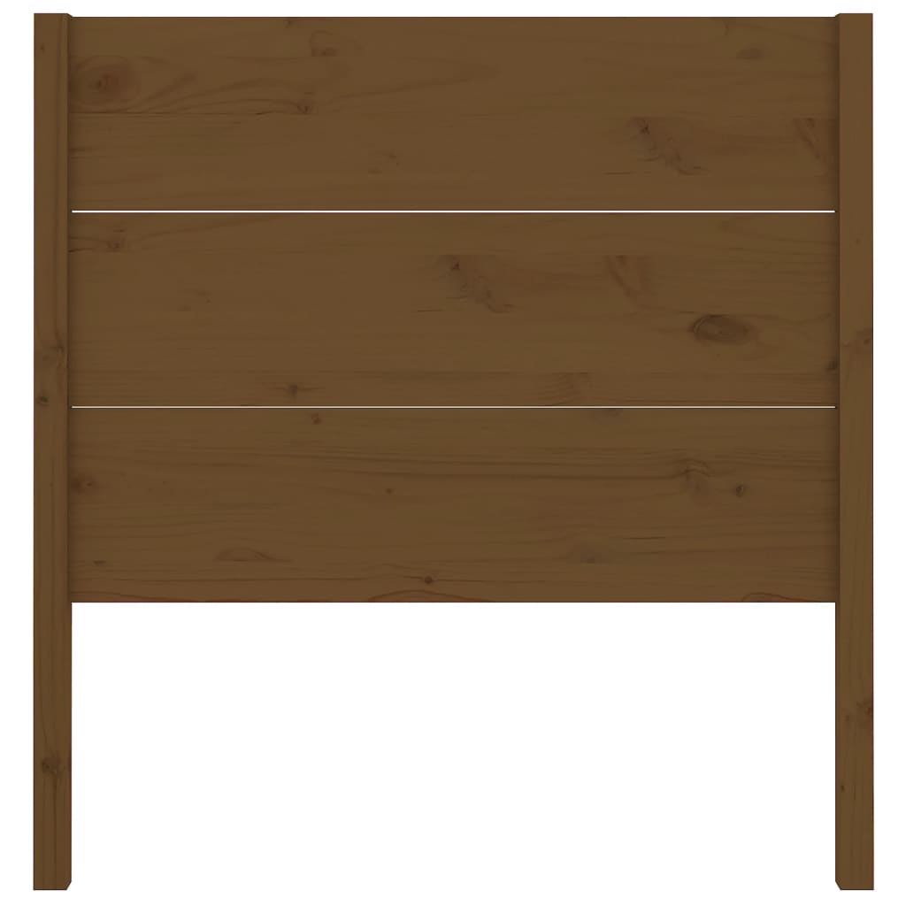 Tête de lit Marron miel 81x4x100 cm Bois massif de pin - XIOS