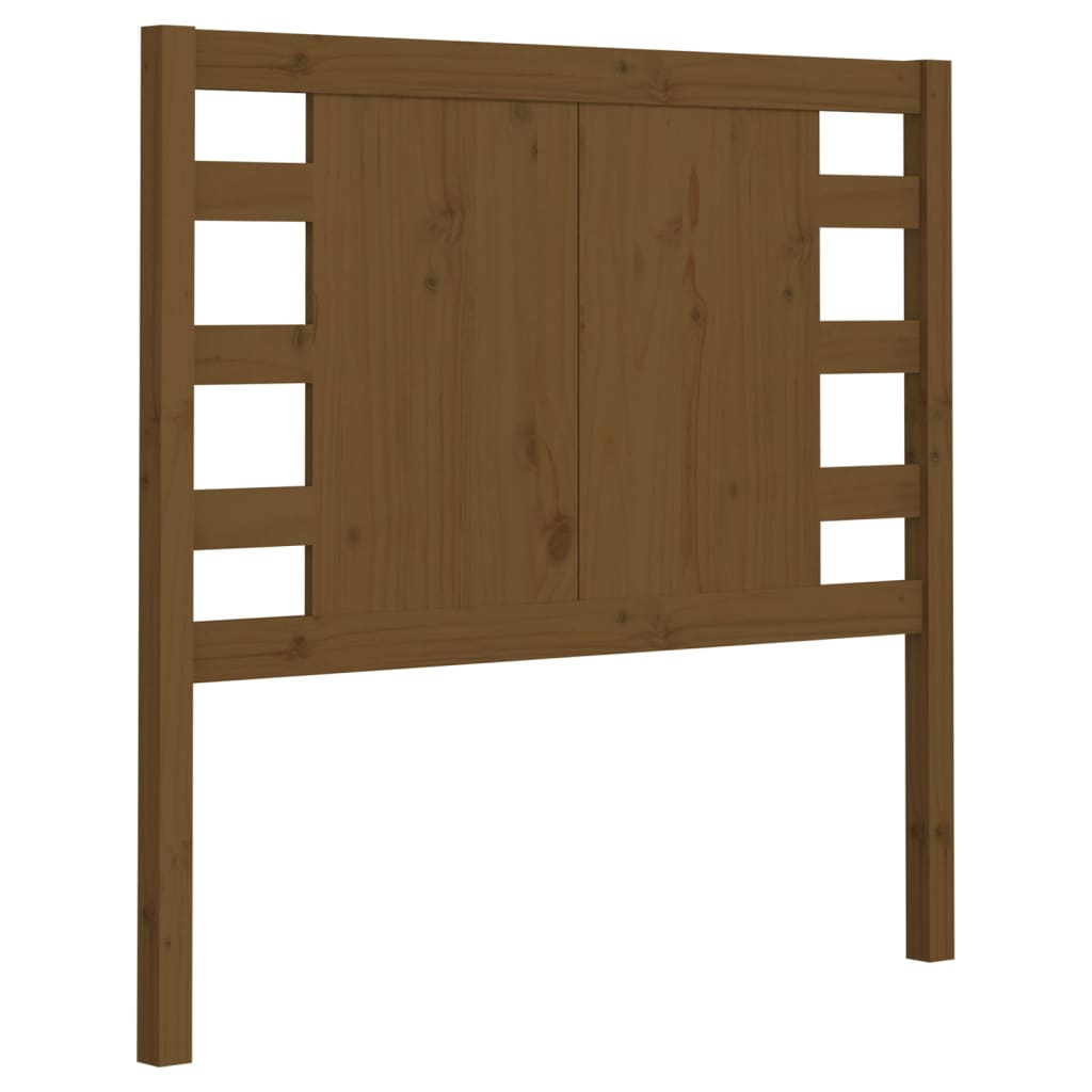 Tête de lit Marron miel 81x4x100 cm Bois massif de pin - XIOS