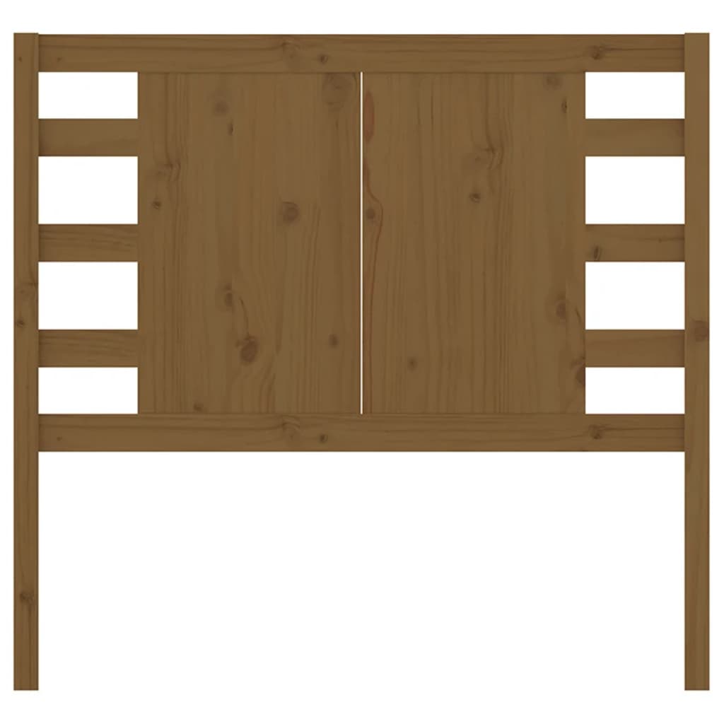 Tête de lit Marron miel 81x4x100 cm Bois massif de pin - XIOS