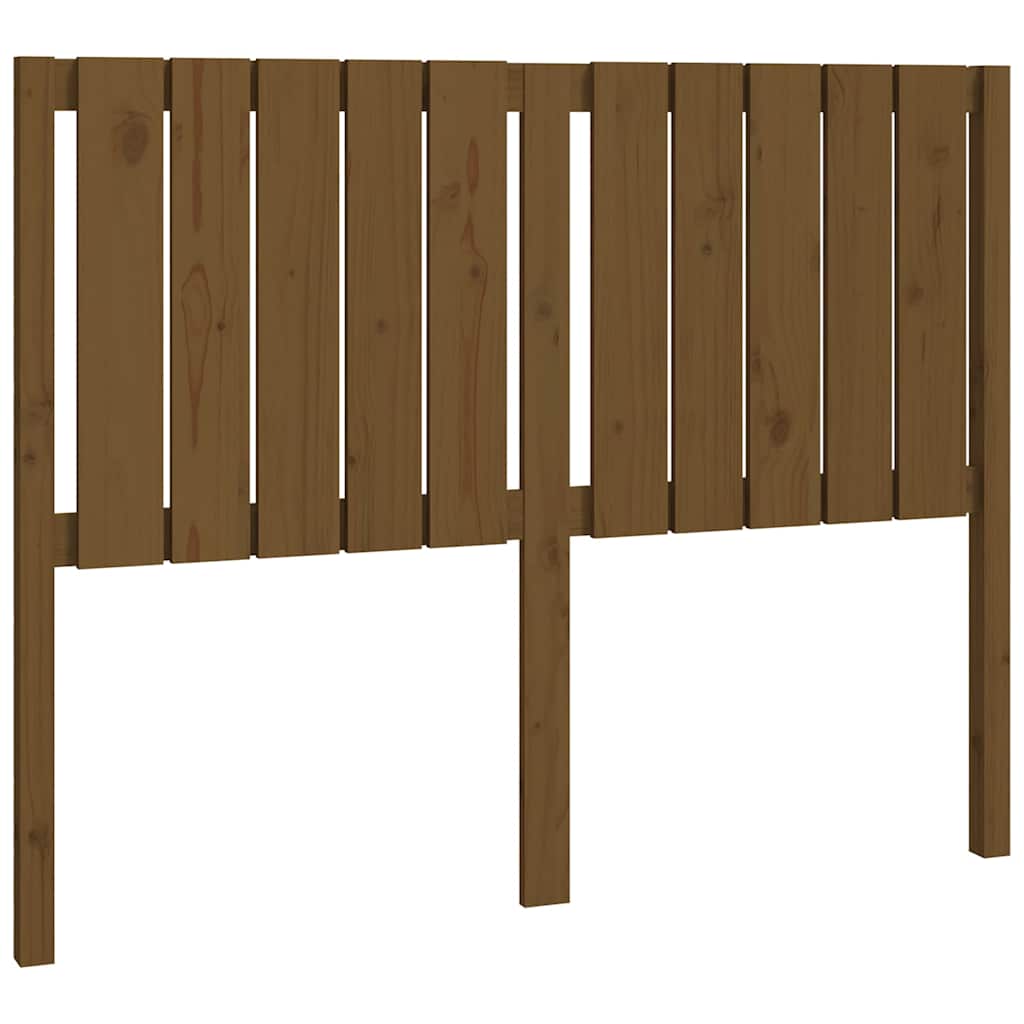 Tête de lit Marron miel 125,5x4x100 cm Bois massif de pin - XIOS