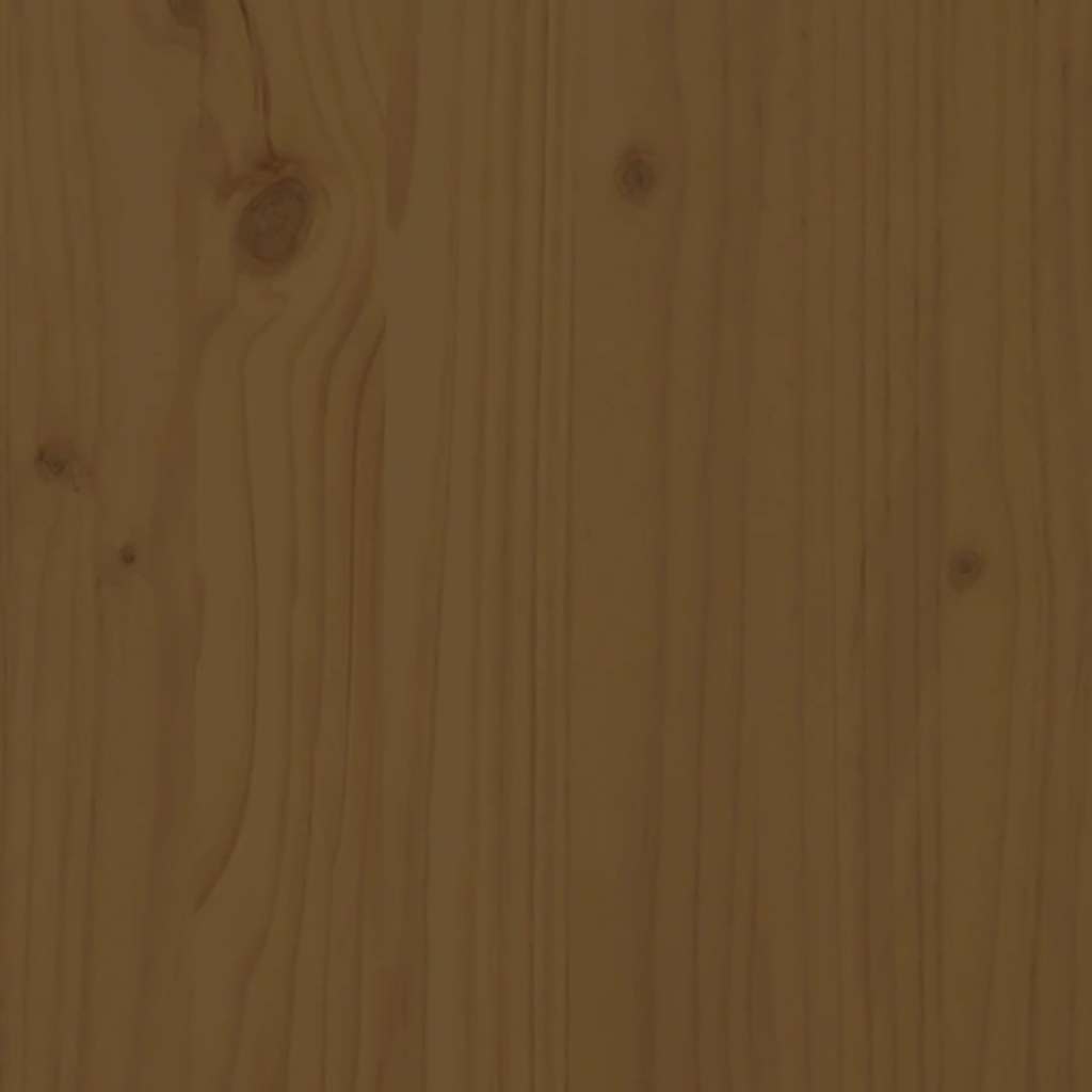 Tête de lit Marron miel 125,5x4x100 cm Bois massif de pin - XIOS