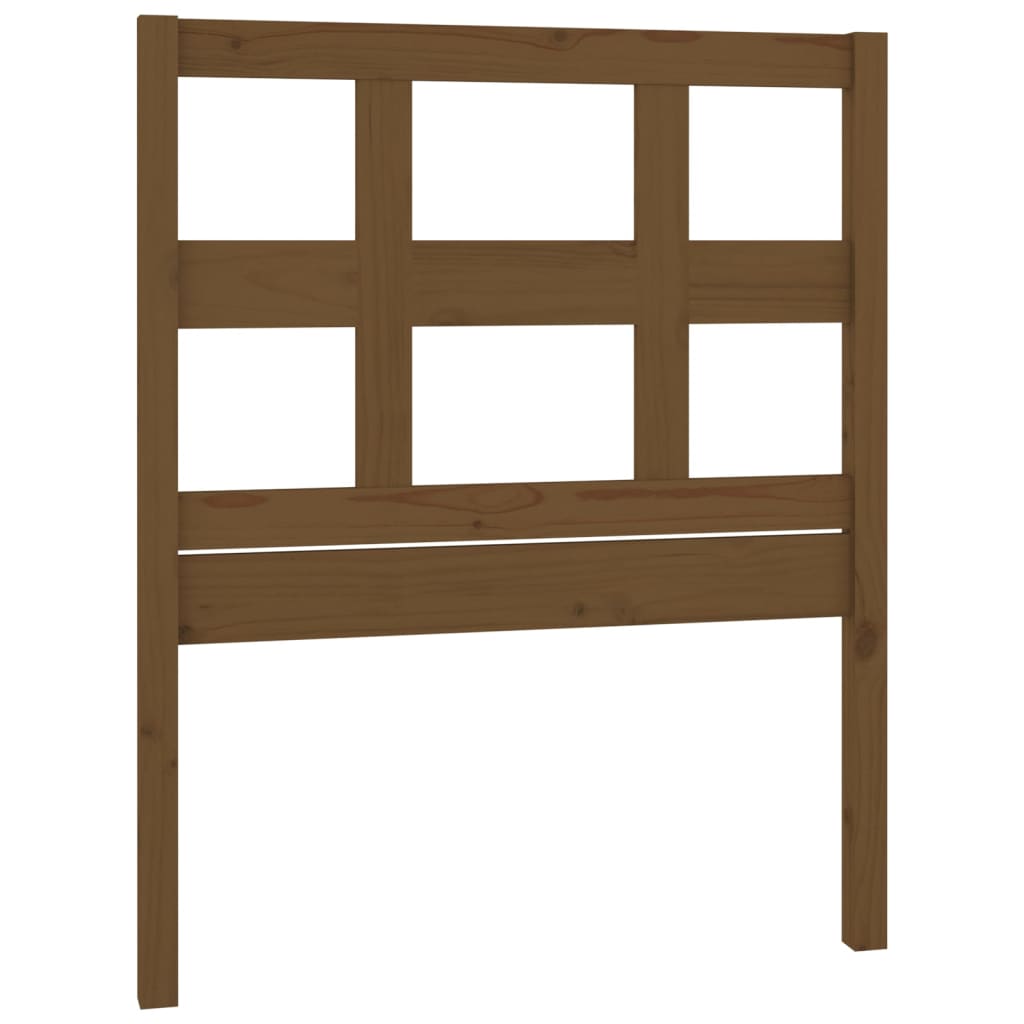 Tête de lit Marron miel 105,5x4x100 cm Bois massif de pin - XIOS