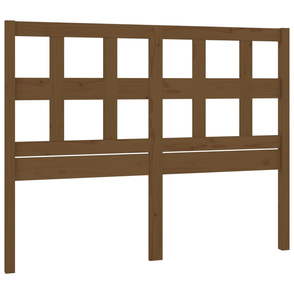 Tête de lit Marron miel 145,5x4x100 cm Bois massif de pin - XIOS