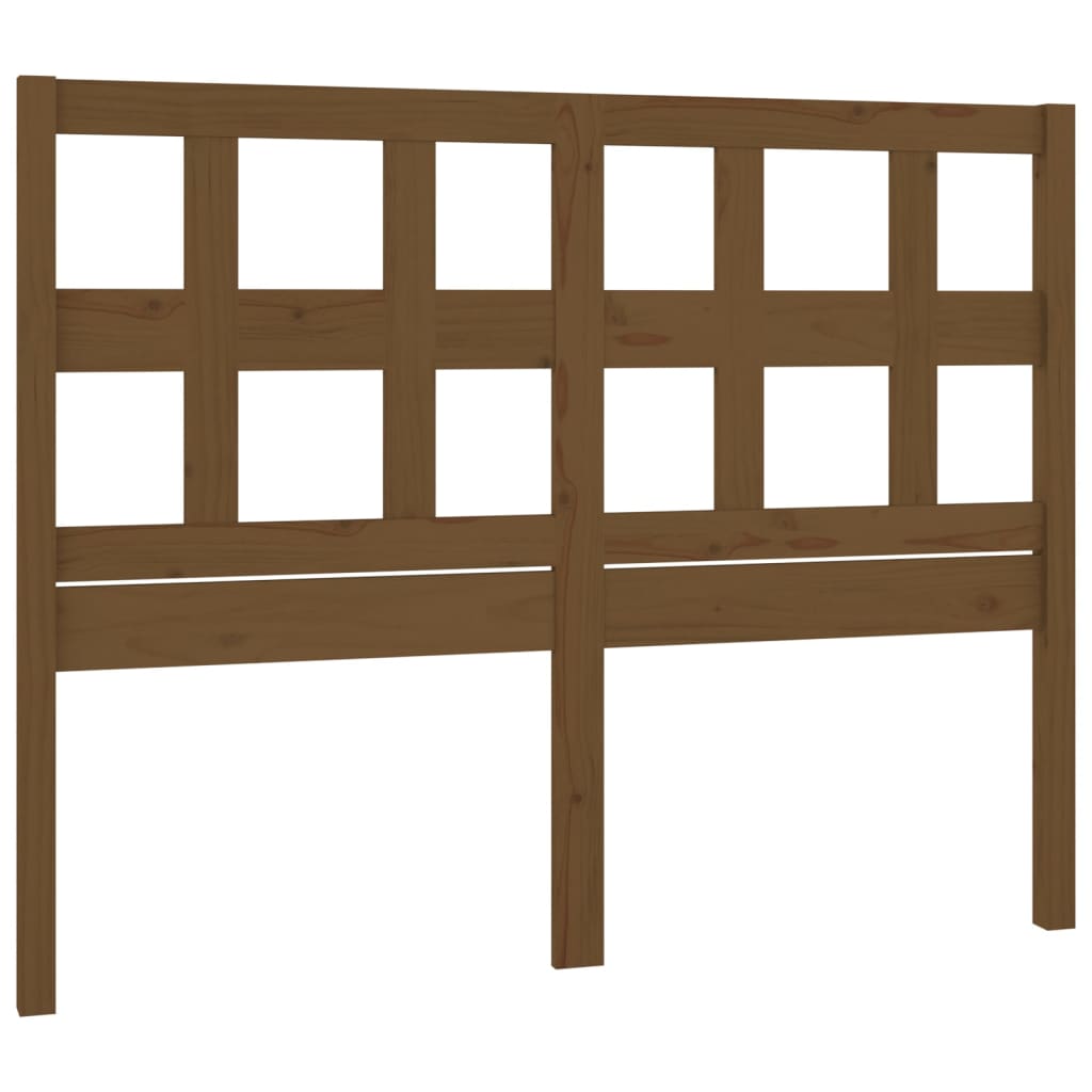 Tête de lit Marron miel 185,5x4x100 cm Bois massif de pin - XIOS