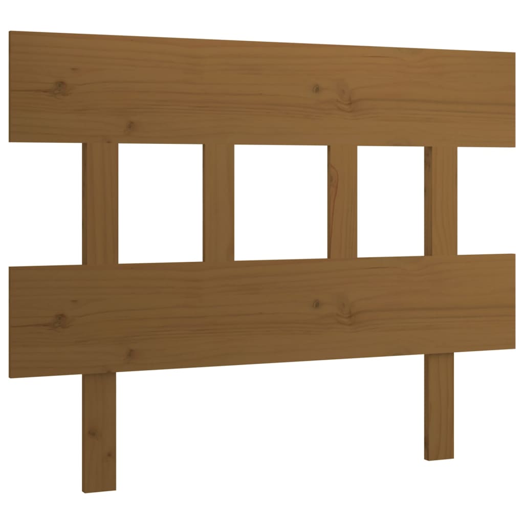 Tête de lit Marron miel 103,5x3x81 cm Bois massif de pin - XIOS