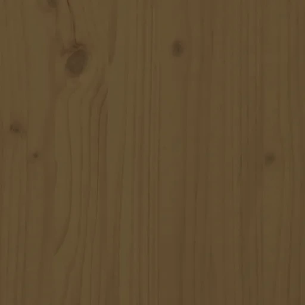 Tête de lit Marron miel 103,5x3x81 cm Bois massif de pin - XIOS