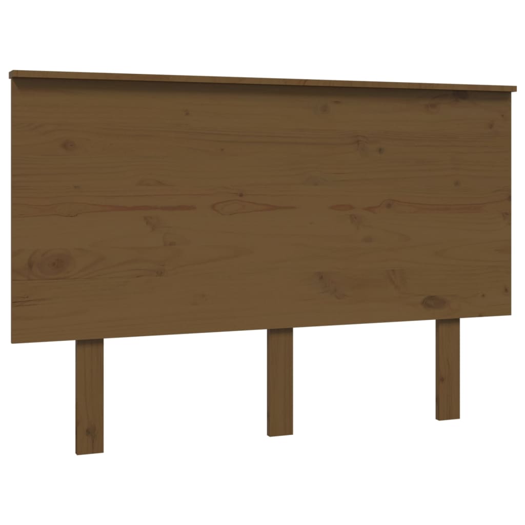Tête de lit Marron miel 124x6x82,5 cm Bois massif de pin - XIOS