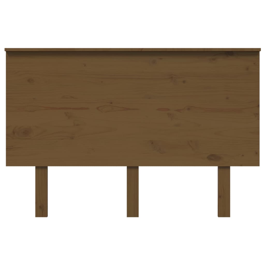Tête de lit Marron miel 124x6x82,5 cm Bois massif de pin - XIOS