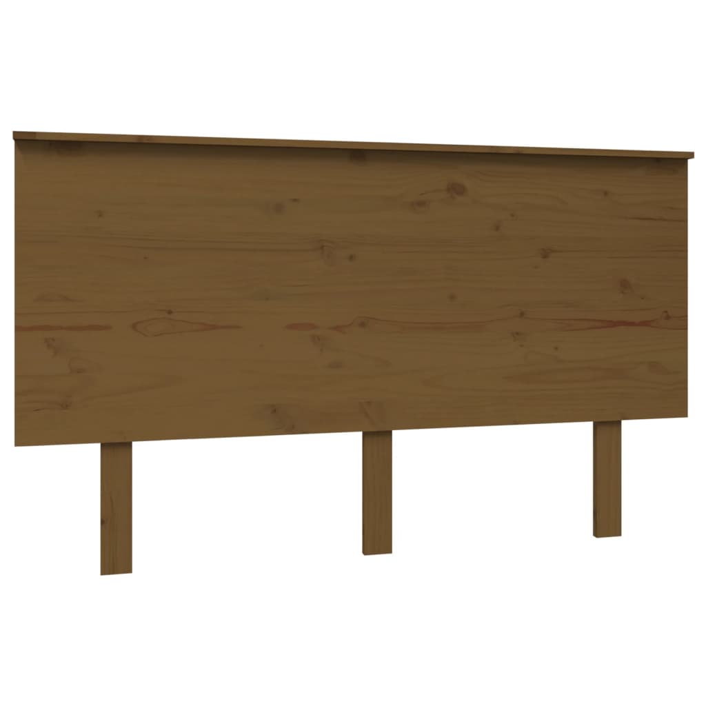 Tête de lit Marron miel 139x6x82,5 cm Bois massif de pin - XIOS