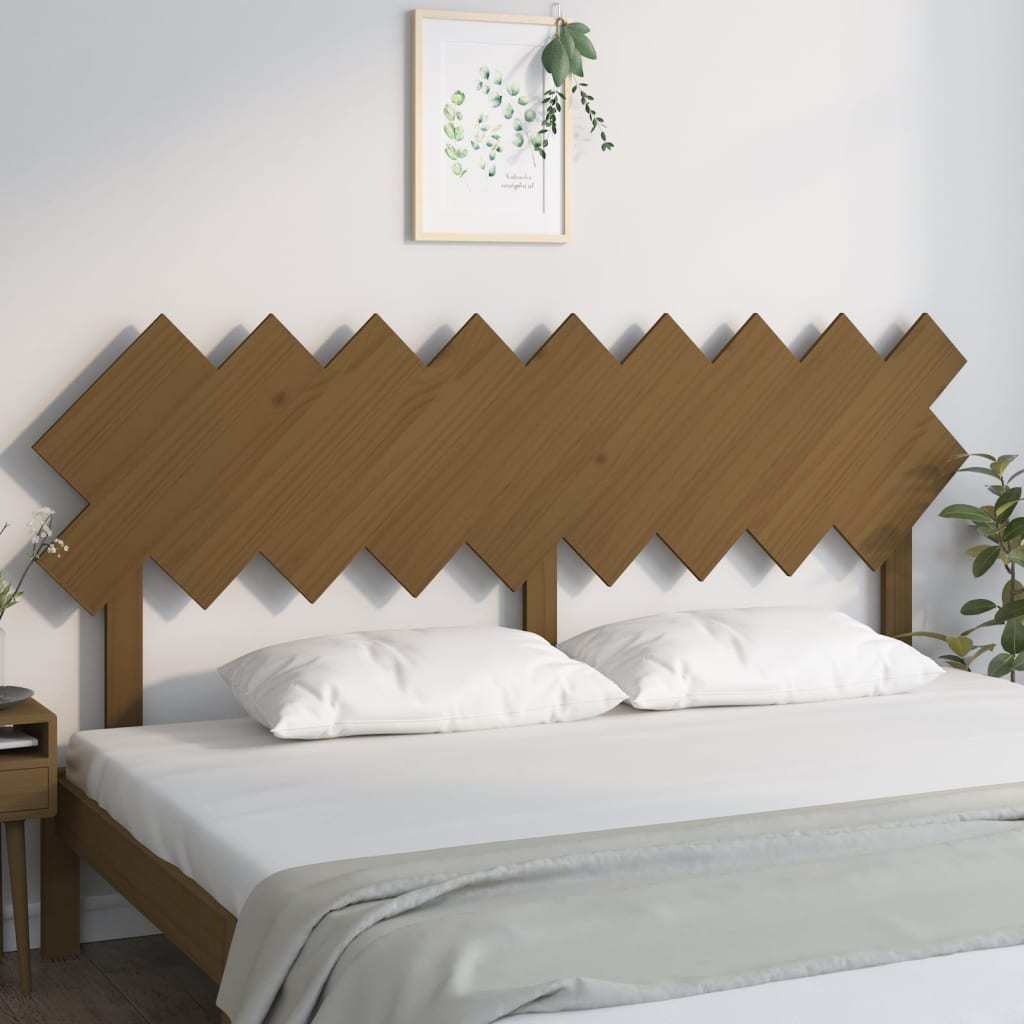 Tête de lit Marron miel 178x3x80,5 cm Bois massif de pin - XIOS