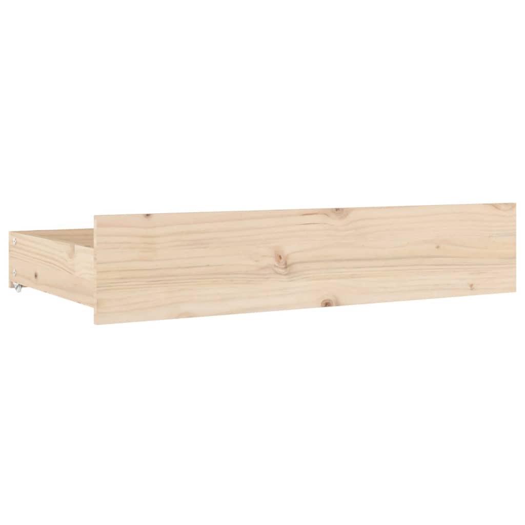 Cadre de lit sans matelas avec tiroirs 120x200 cm - XIOS
