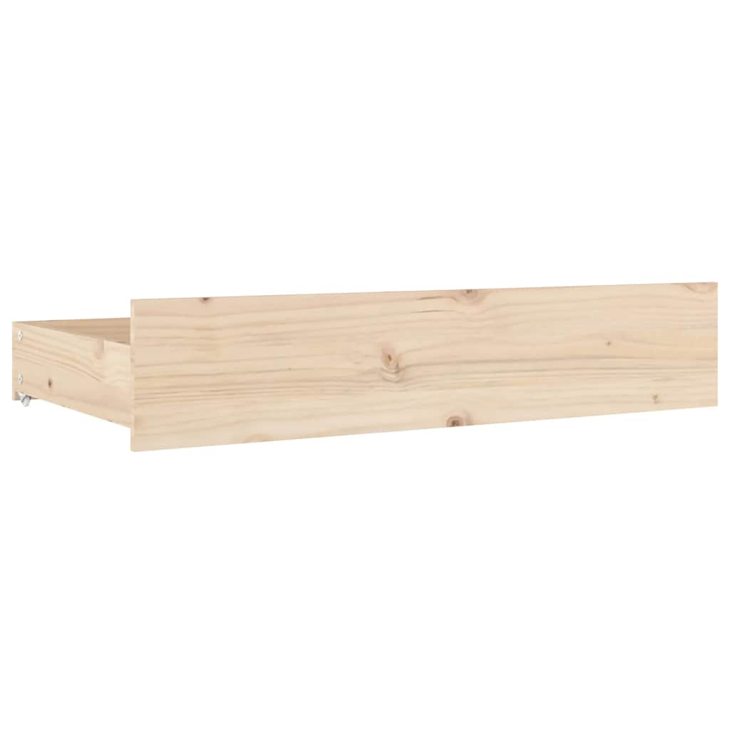 Cadre de lit sans matelas avec tiroirs 140x200 cm - XIOS