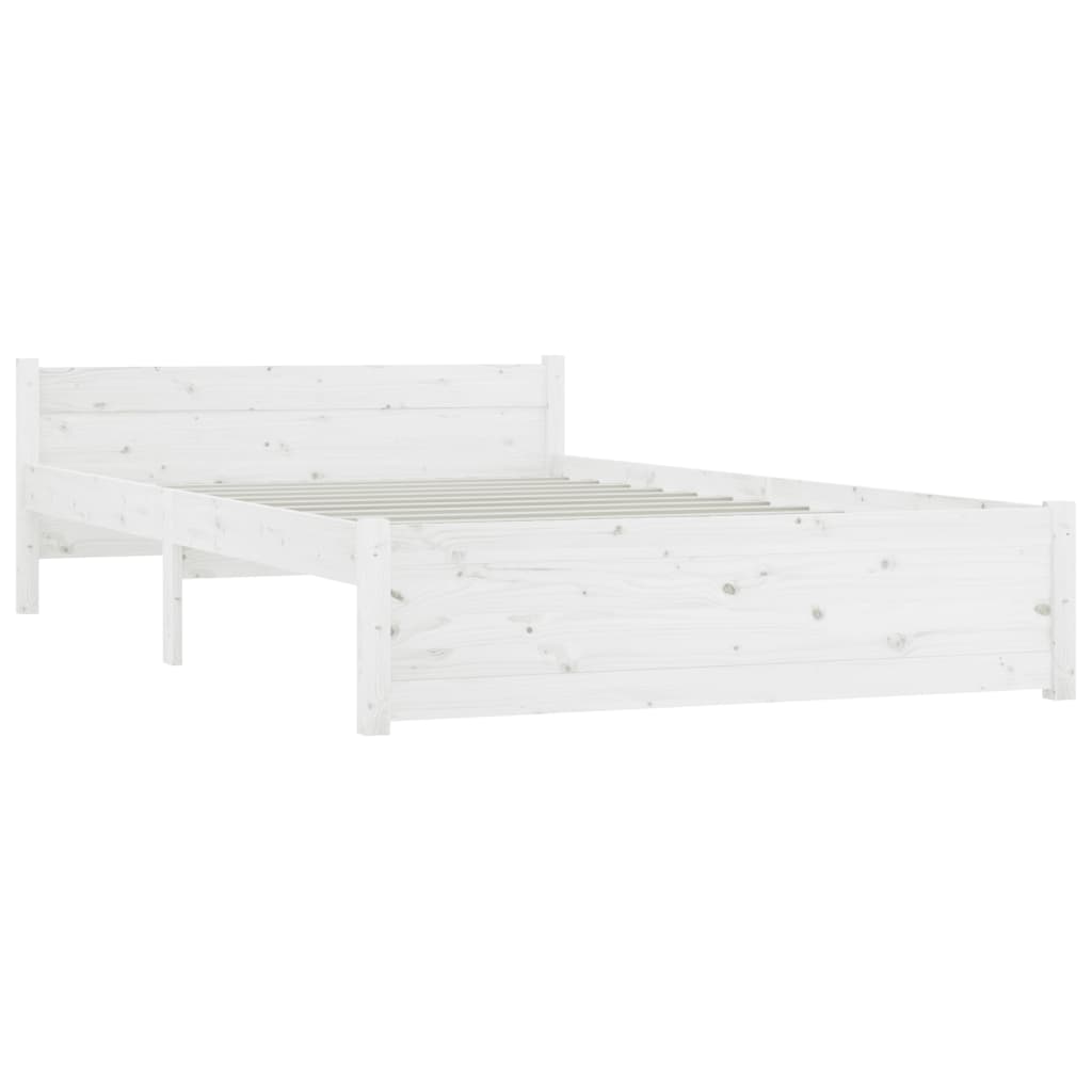 Cadre de lit sans matelas avec tiroirs blanc - XIOS